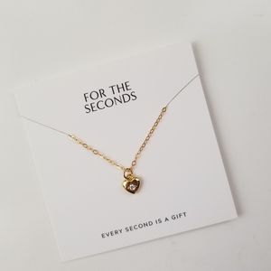 Janelle Petite Heart Necklace